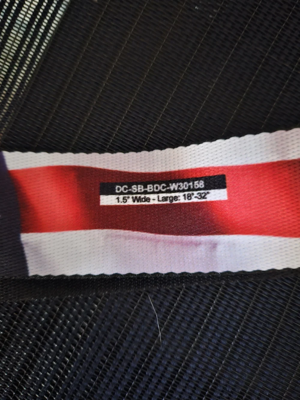 Patriotic Dog Collar Seatbelt Buckle USA Flag Stars Stripes Adjustable‎